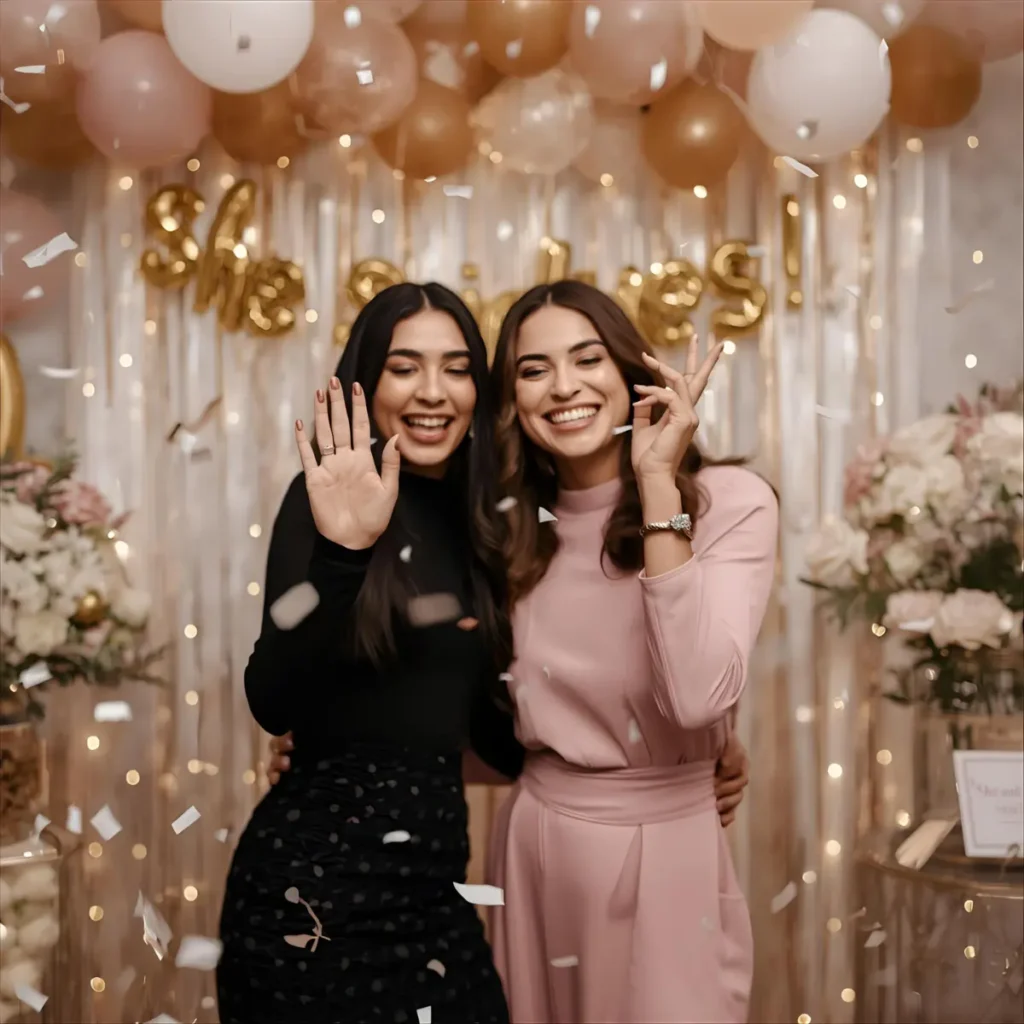 Best Friend’s Engagement Party Captions