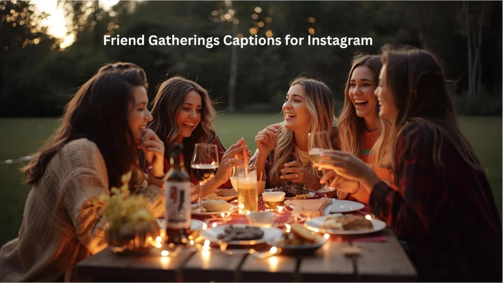 200+ Friend Gatherings Captions for Instagram 2025