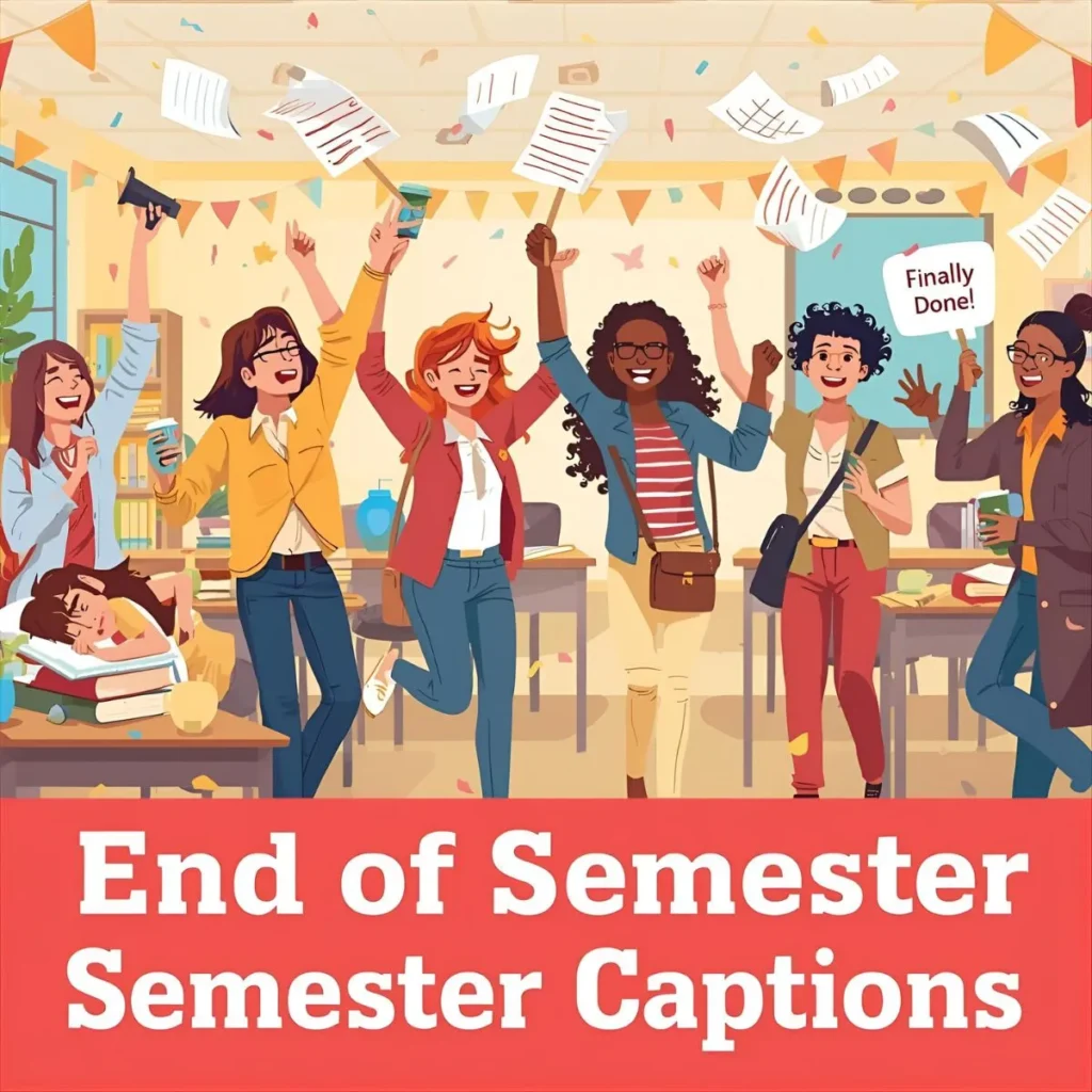 Funny End of Semester Captions