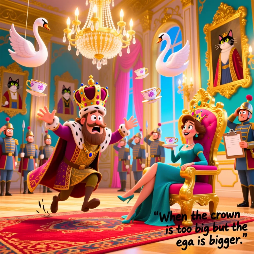 Funny royal palace captions