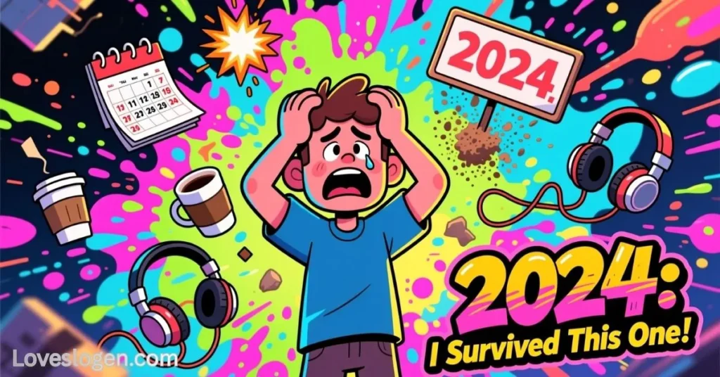 Funny Year-End Captions 