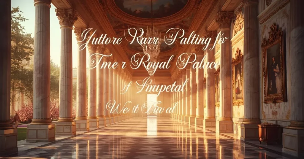 Inspiring royal palace quotes