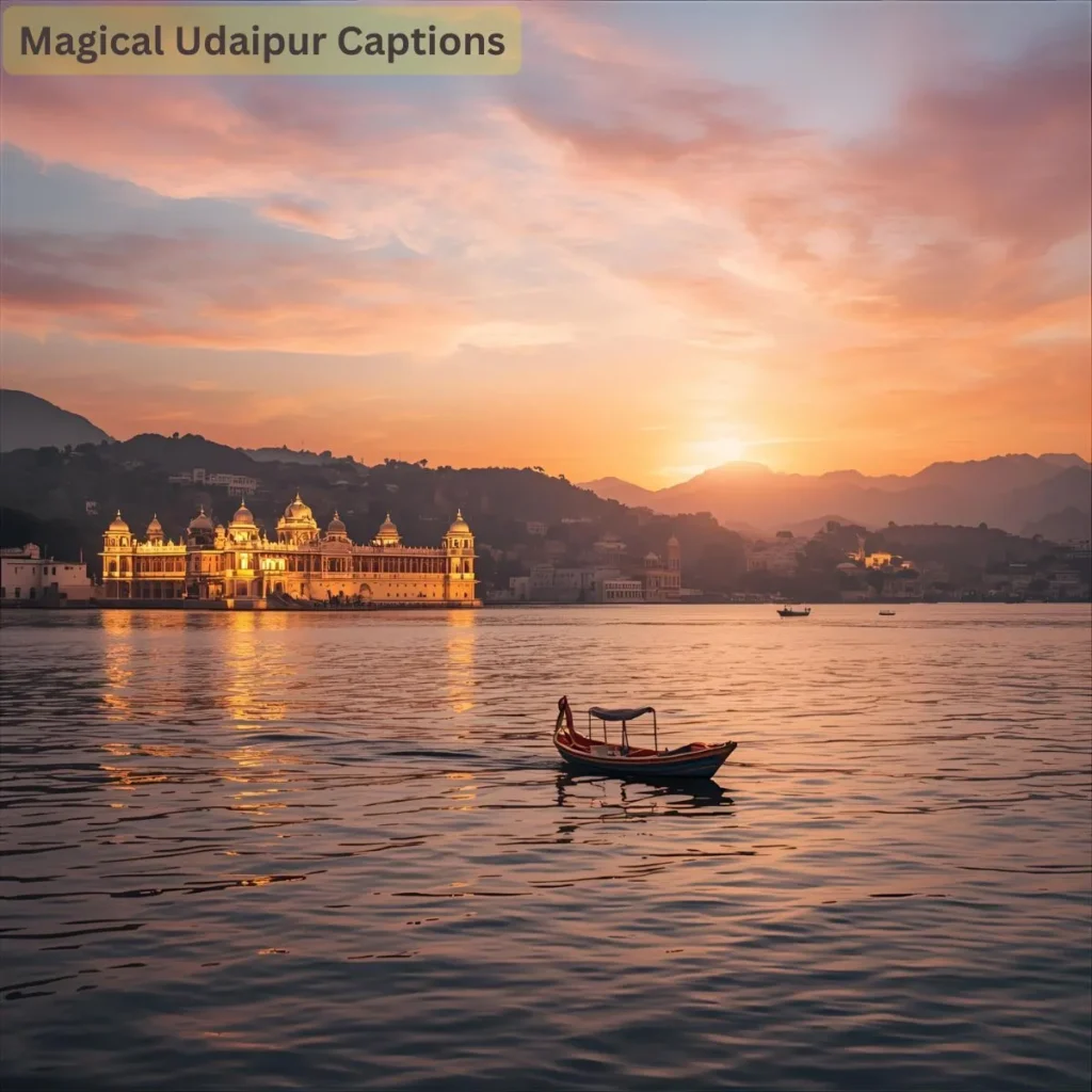 Magical Udaipur Captions