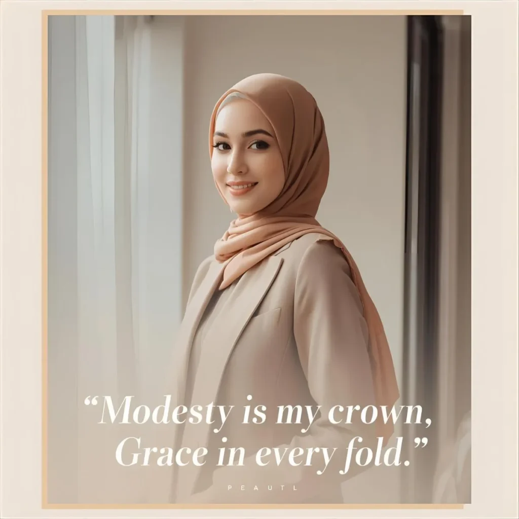 Modesty and Hijab Captions