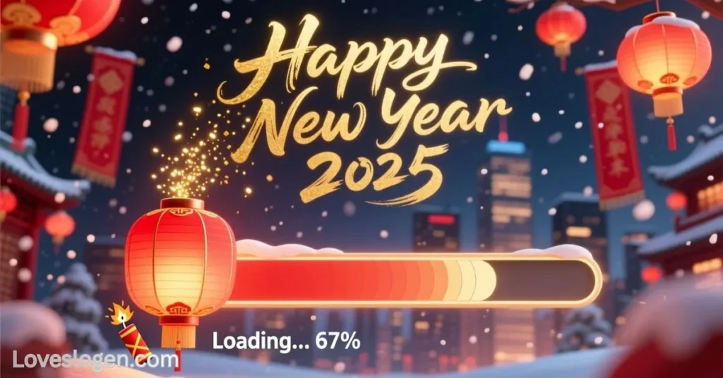 New Year Loading Captions 