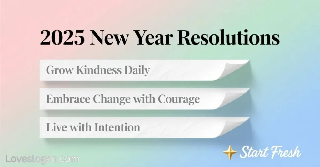 New Year Resolutions Captions 