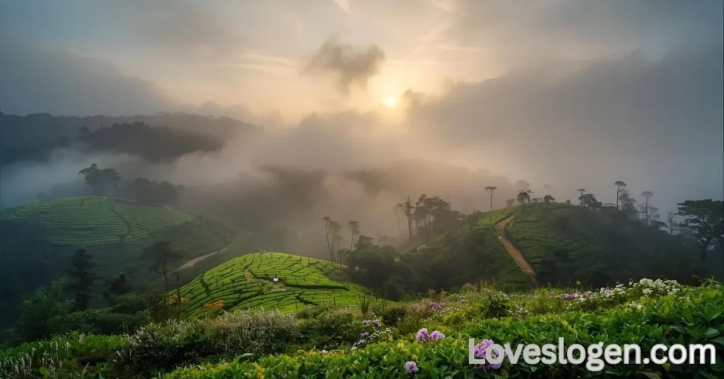 Ooty Mountain Captions