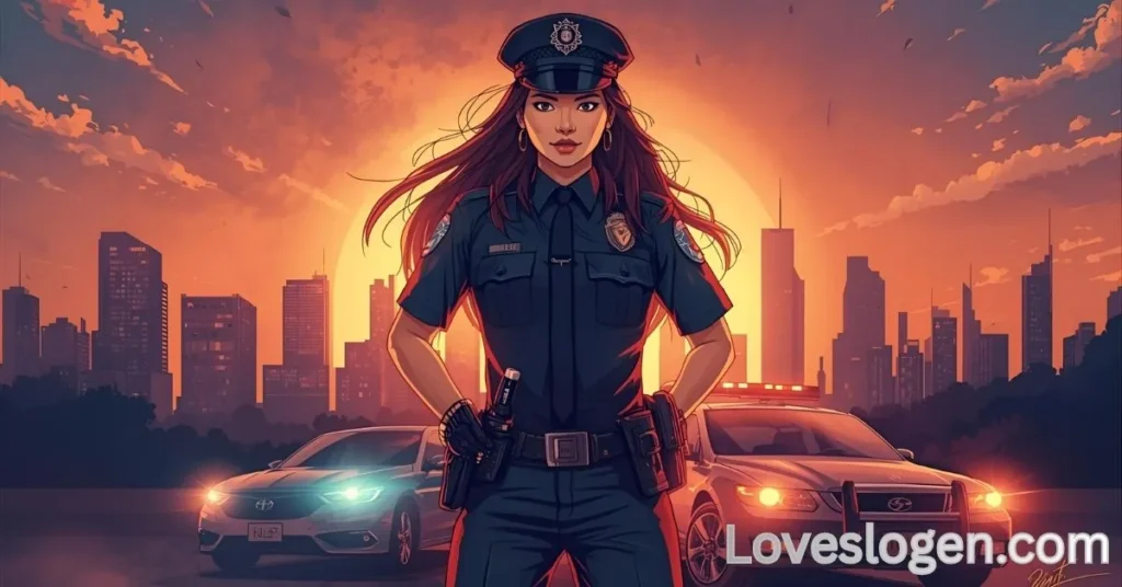 Police Officer Lifestyle Captions