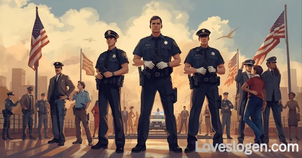 Respecting Law Enforcement Captions