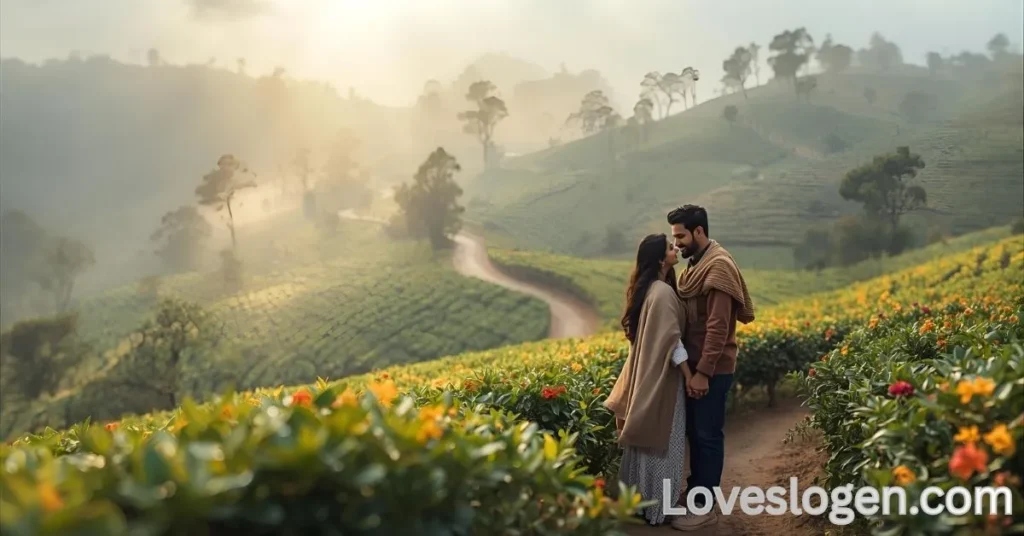 Romantic Ooty Captions