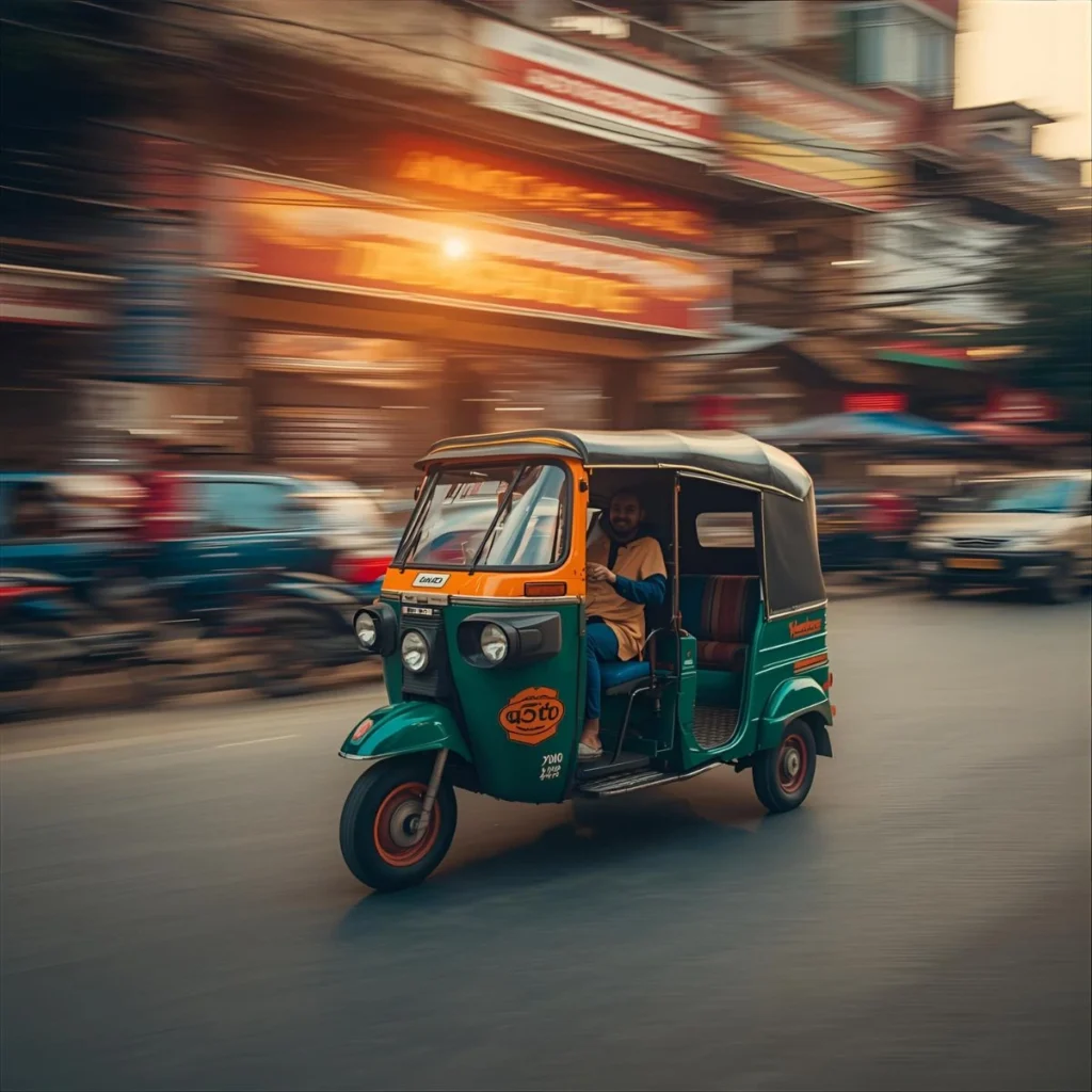 Auto Rickshaw Adventure Captions