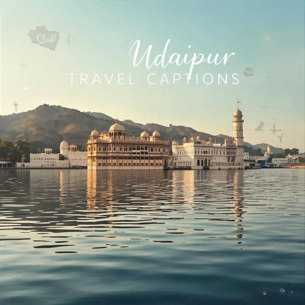 Best Udaipur Travel Captions
