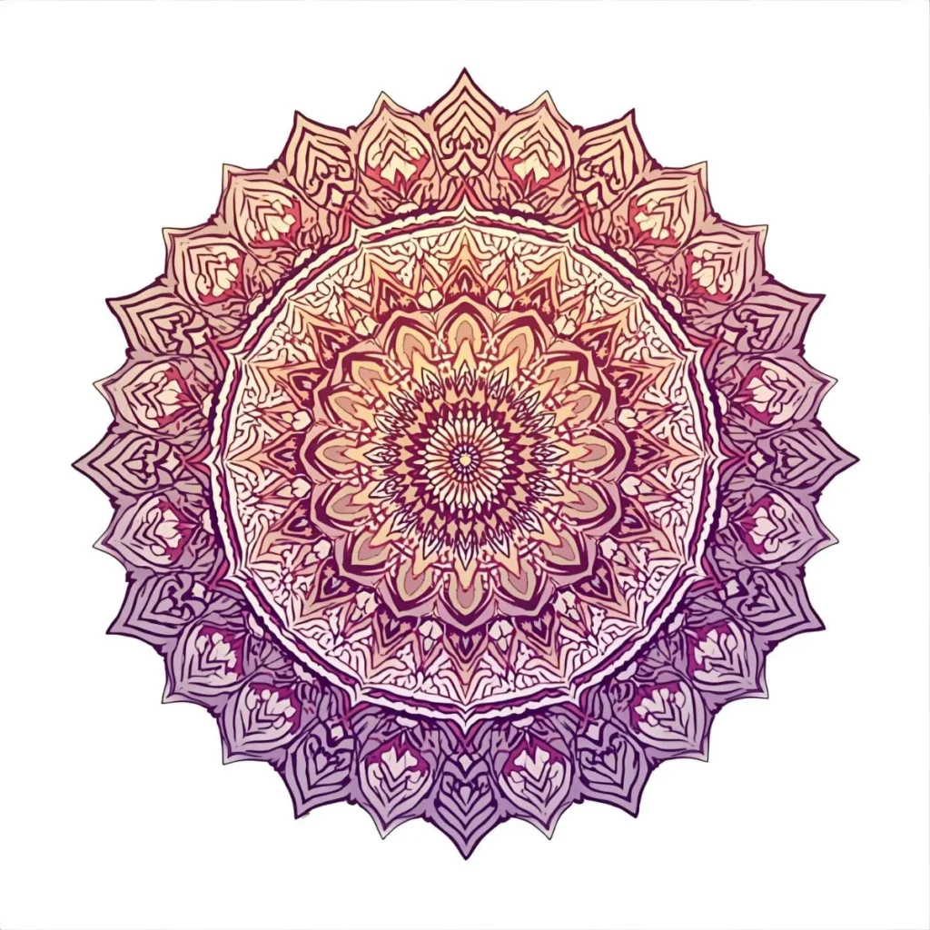 Mandala Art Captions