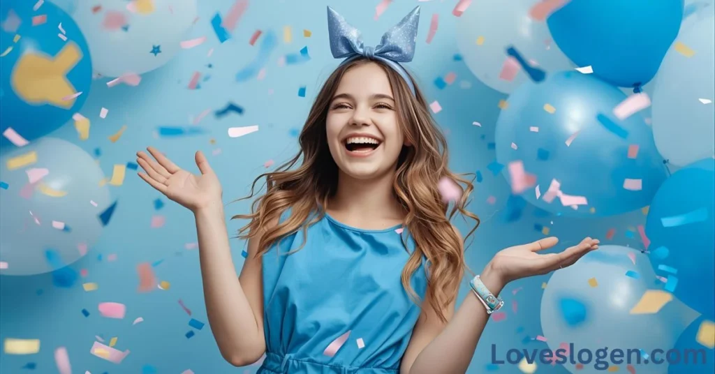 Playful & Fun Blue Captions