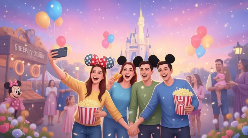 Family & Friends Captions for Disneyland Adventures