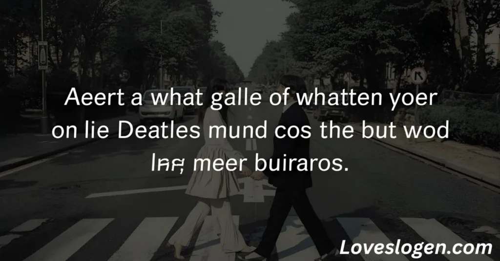 Romantic Beatles Captions