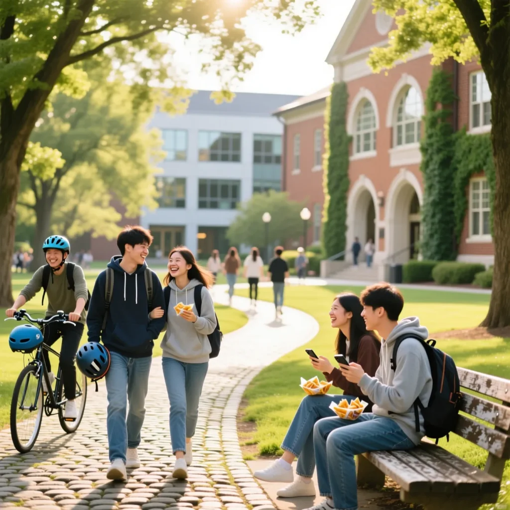 Campus Life Captions