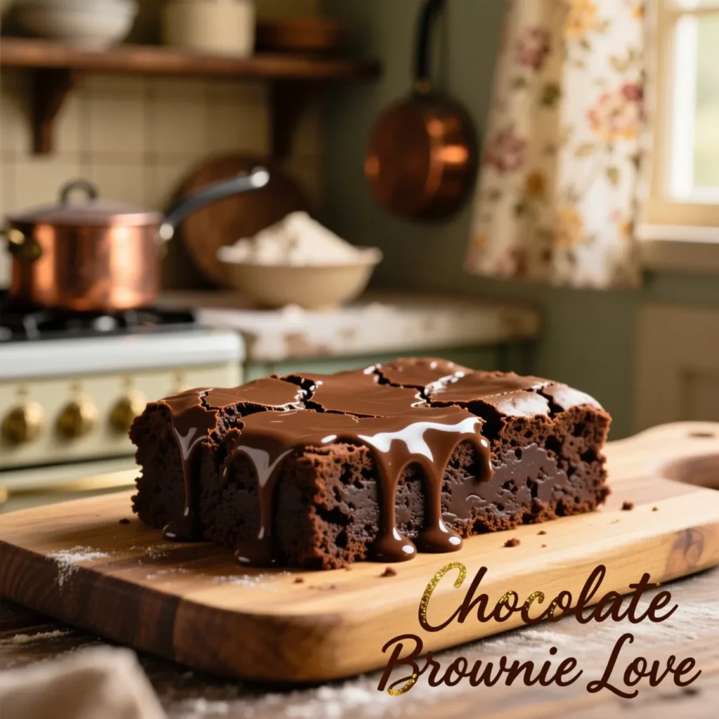 Chocolate Brownie Love Captions