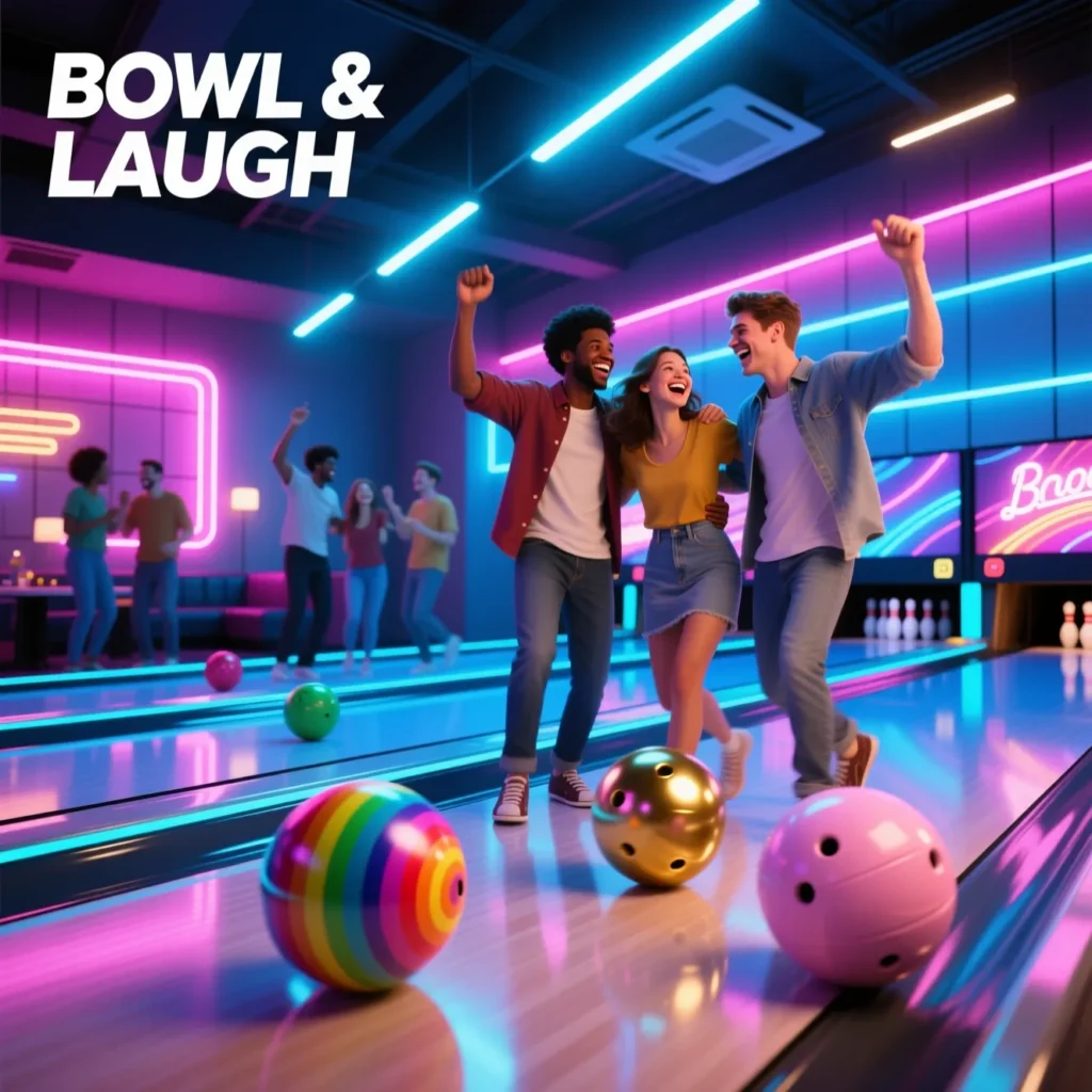Couple & Friends Bowling Captions for Instagram