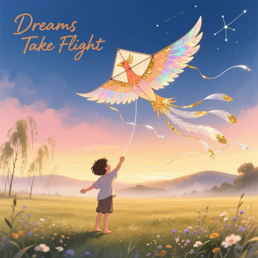 Creative and Poetic Kite Flying Captions