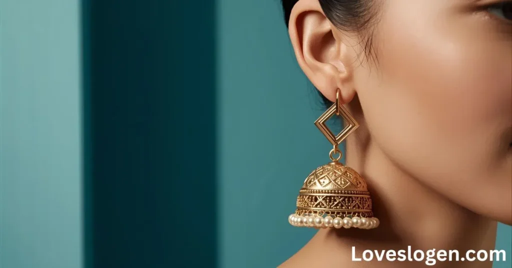 Cute & Simple Jhumka Captions