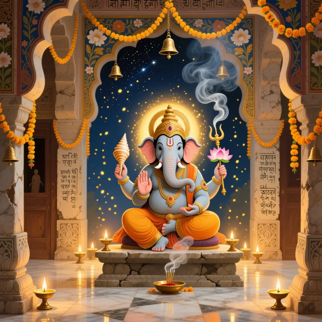 Devotional Ganesh Captions