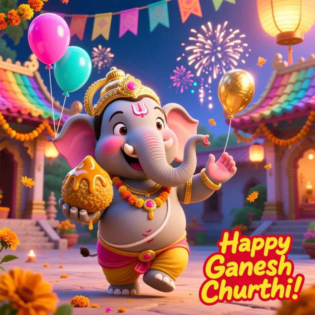 Funny and Playful Ganesh Captions
