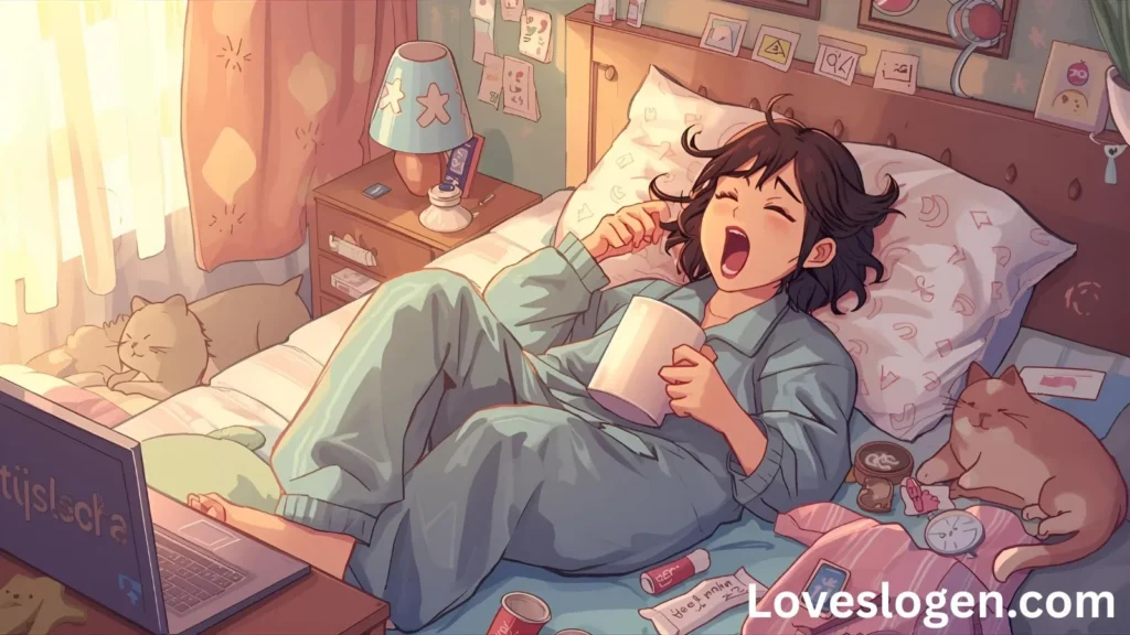 Funny Tired Captions