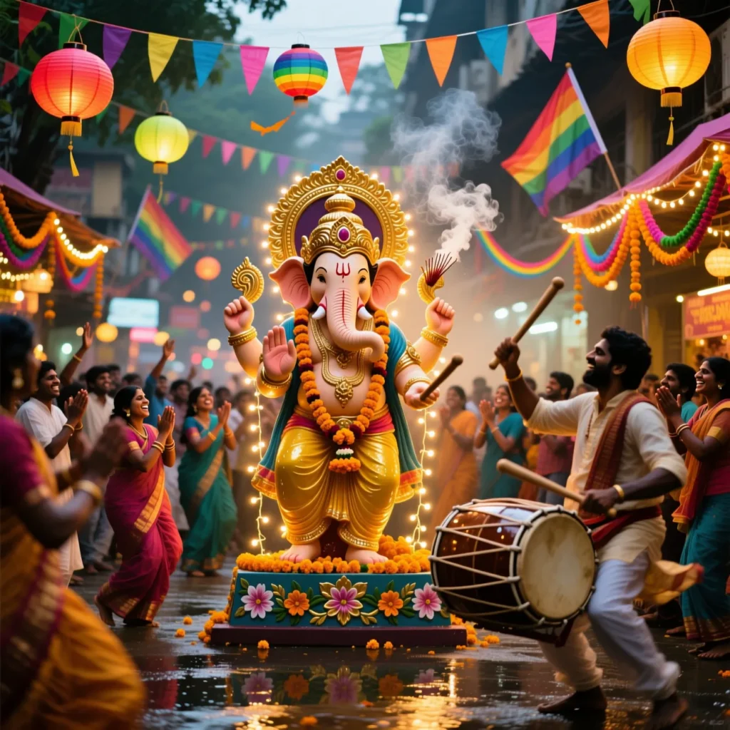 Ganesh Chaturthi Festival Captions