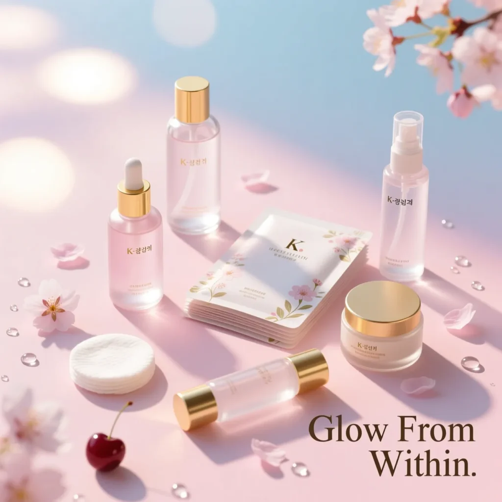 Korean Skincare Inspired Captions