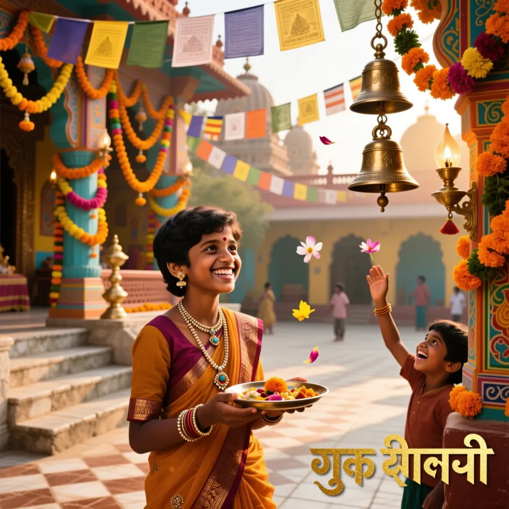 Light-Hearted & Fun Mandir Captions