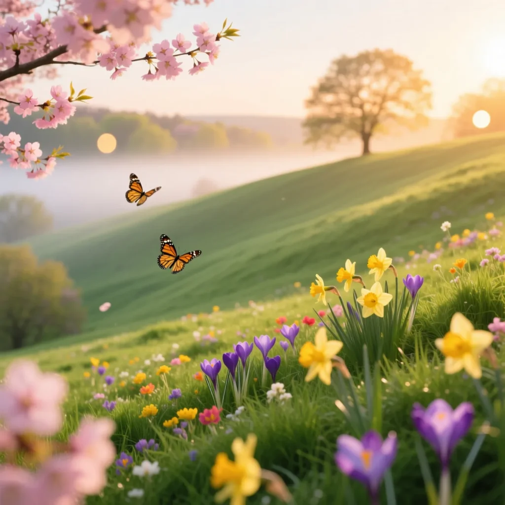 March Captions for Spring Vibes