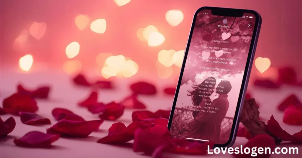  Romantic & Sweet Line Breaker Captions