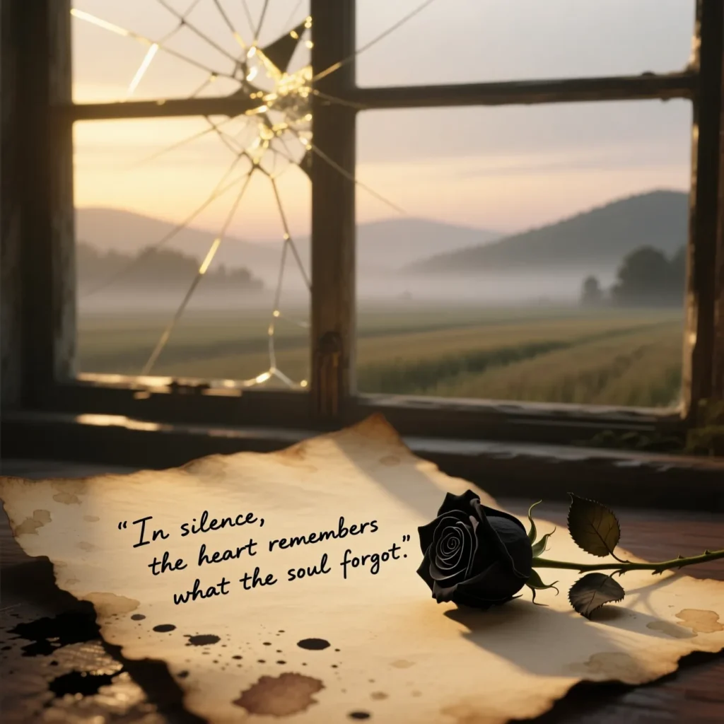 Sad & Melancholic Poetry Captions for Deep Feelings