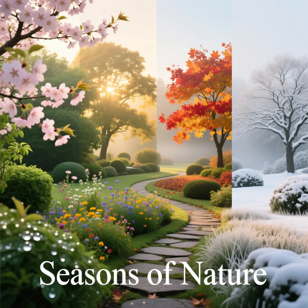 Seasonal Landscaping Captions