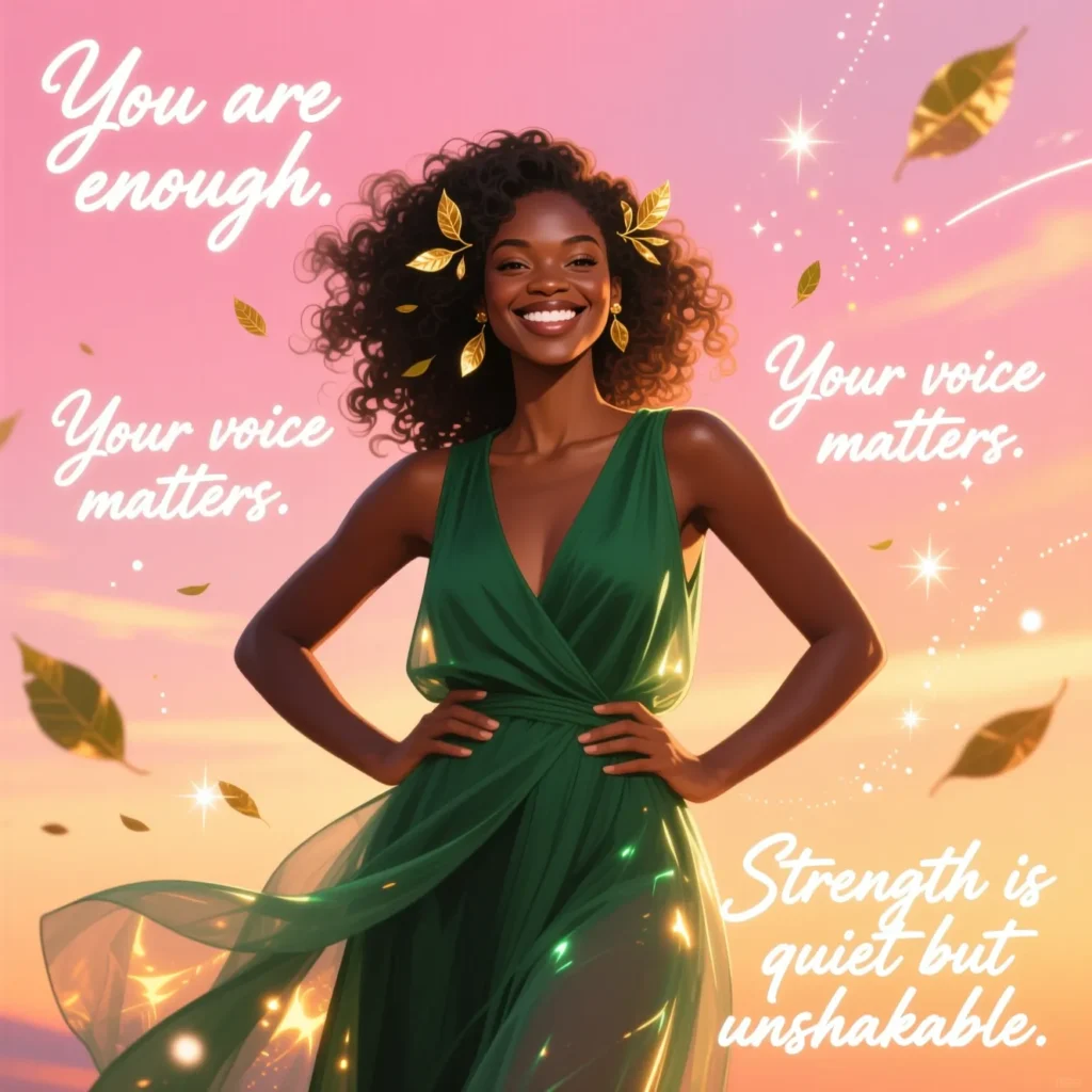 Self-Love & Empowerment Poetry Captions for Confidence