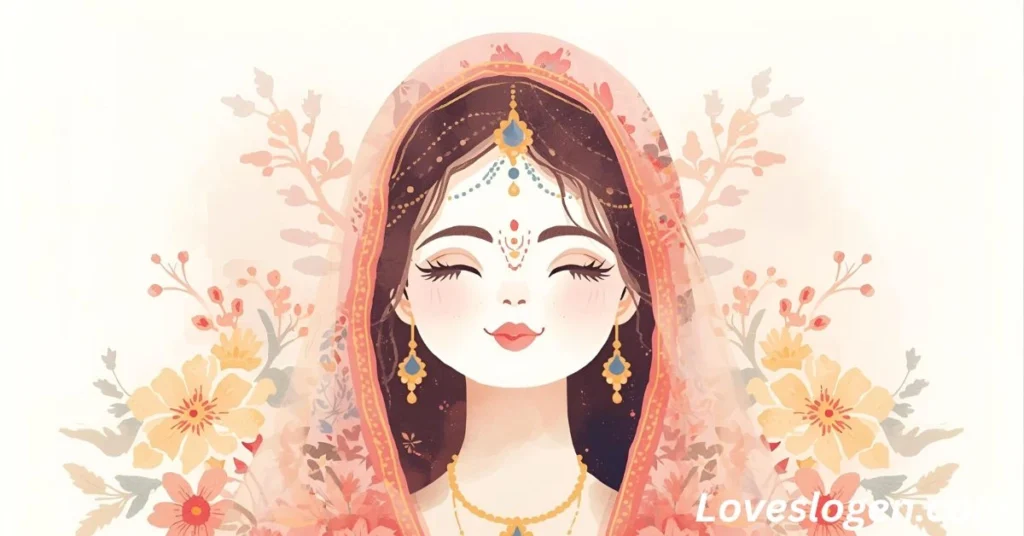 Short & Sweet Radha Captions