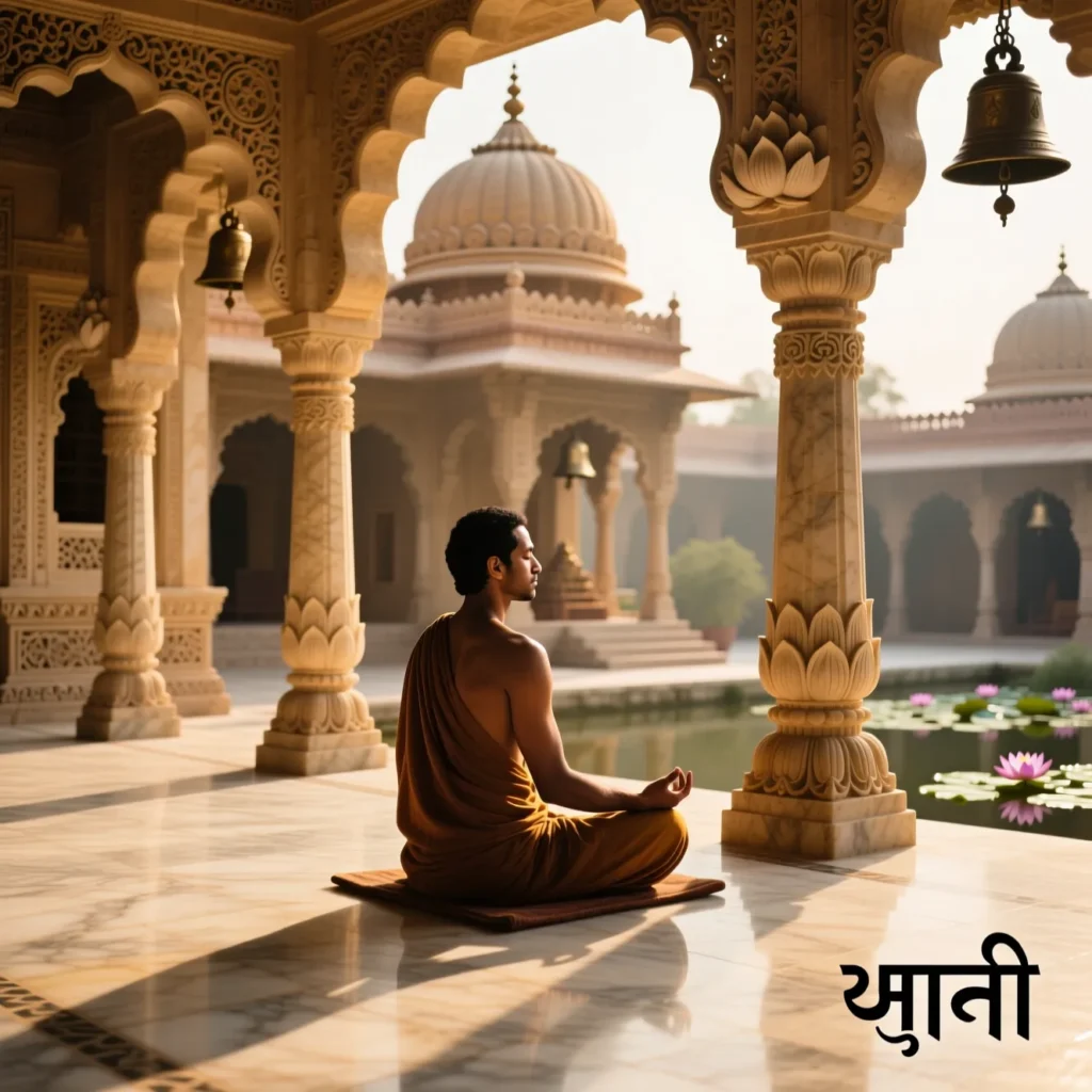 Spiritual & Reflective Mandir Captions