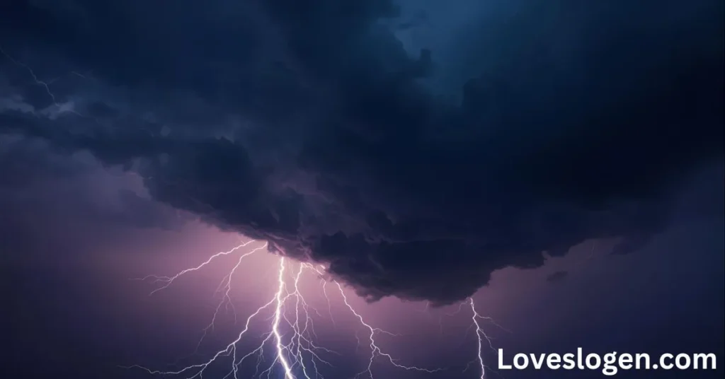 Stormy & Thunderous Sky Captions