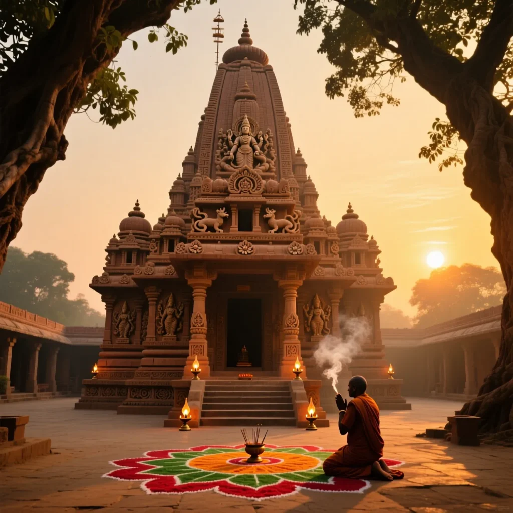 Traditional / Cultural Mandir Captions