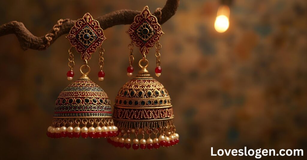 Traditional Jhumka Captions (Most Searched)