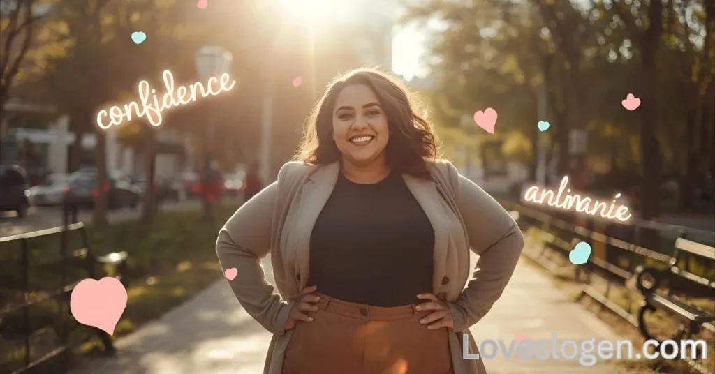 Confident & Empowering Chubby Captions for Self‑Love