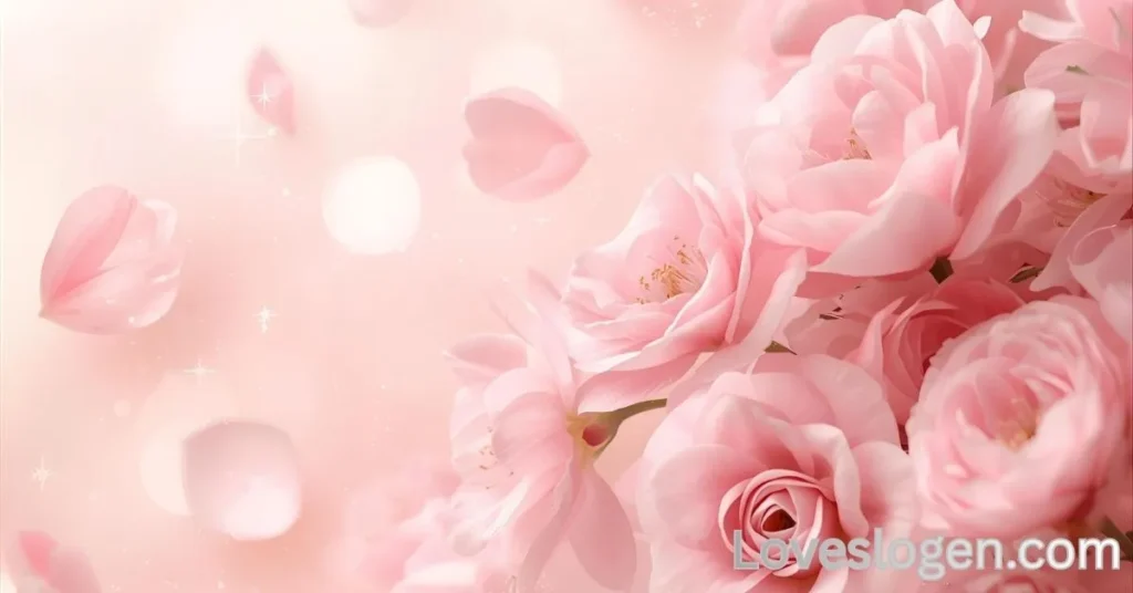 Elegant & Chic Pink Flower Captions