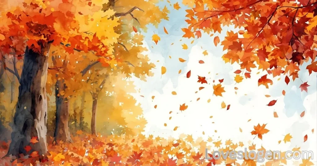 Fall in November Captions