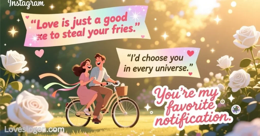 Funny Love Captions for Instagram