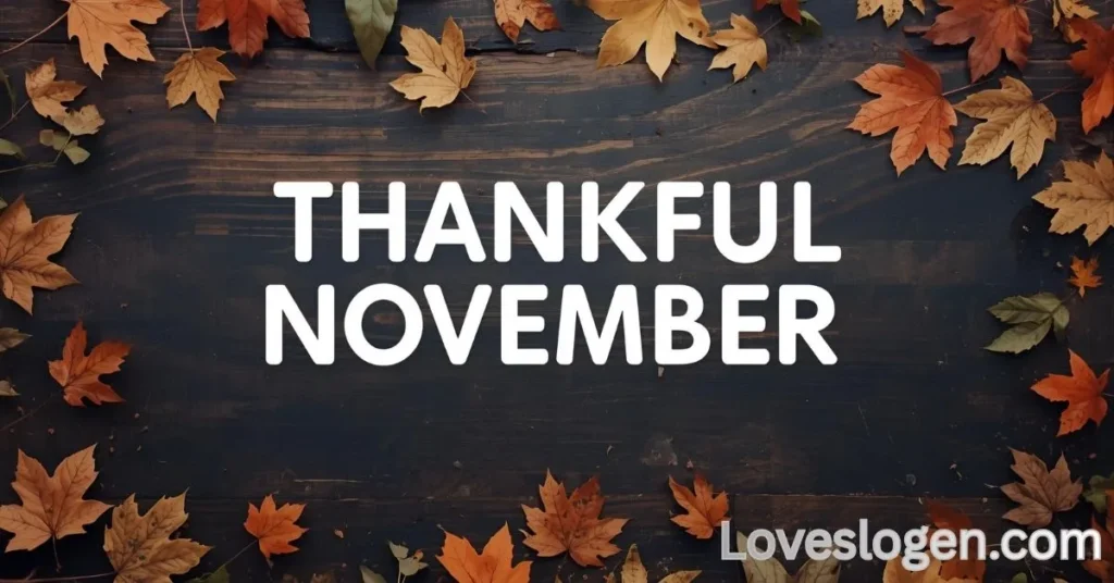 Grateful November Captions