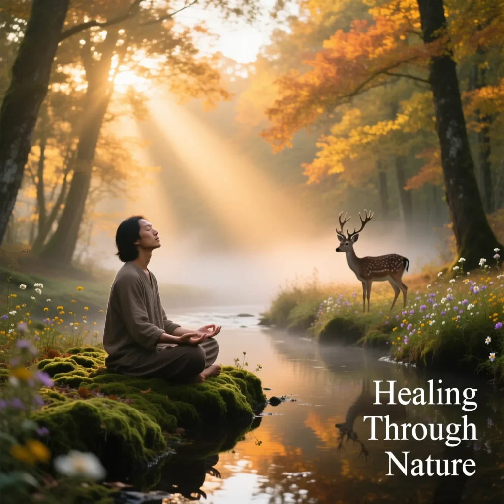 Healing Through Nature Captions