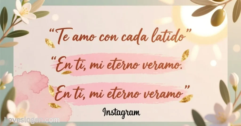 Love Spanish Captions for Instagram