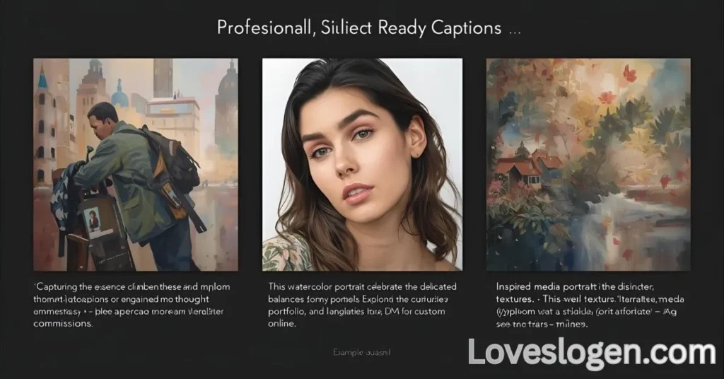 Professional & Client‑Ready Captions (For Artists)
