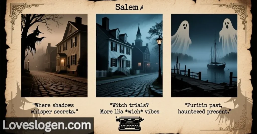 Salem Massachusetts Captions for Instagram Where History Meets Haunting Beauty (2026)